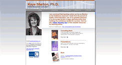 Desktop Screenshot of kayeshelton.com